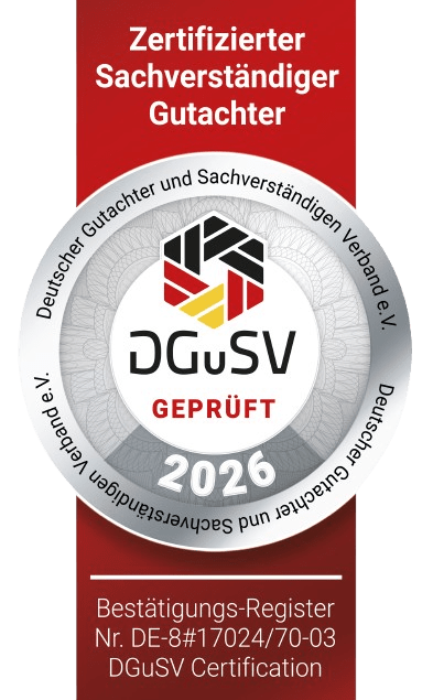 DGuSV - Zertifizierter Sachverständiger Gutachter